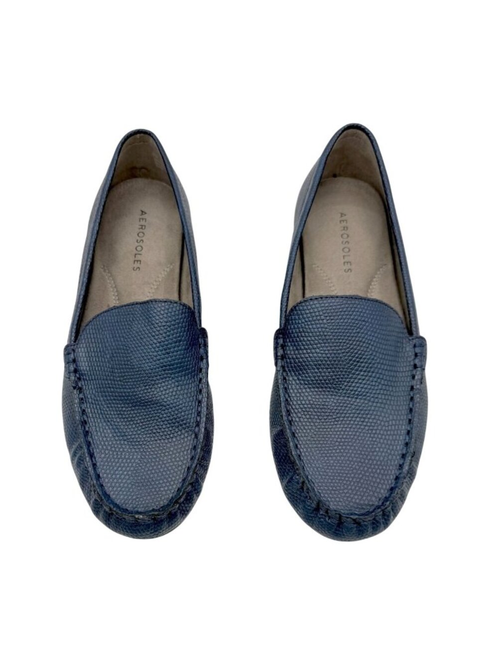 Aerosoles Women's Over Drive Loafers Navy - Size 7